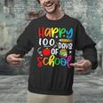 100th Day Of School Teachers Kids Girls Child Happy 100 Days Unisex Sweatshirt, gift for family, gift for coworker 100th Day Of School Teachers Kids Girls Child Happy 100 Days Unisex Sweatshirt, gift for family, gift for coworker