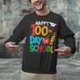 100th Day Of School Teachers Kids Happy 100 Days Unisex Sweatshirt, gift for family, gift for coworker