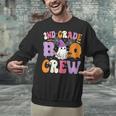 2nd Grade Boo Crew Spooky Second Grade Halloween Teacher Unisex Sweatshirt, 2nd Grade Teacher Sweatshirts, gift for family, gift for coworker