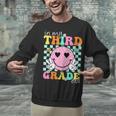 In My 3rd Grade Era Back To School Smile Face Teacher Kid Unisex Sweatshirt, gift for family, gift for coworker