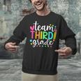 3rd Grade Team Pencil Teacher Student Back To School Girls Unisex Sweatshirt, gift for family, gift for coworker