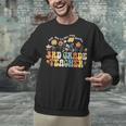 3rd Third Grade Teacher Appreciation Teaching Wildflowers Unisex Sweatshirt, gift for family, gift for coworker