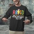 4th Grade Rocks ABCD Back To School Rock Teachers Unisex Sweatshirt, gift for family, gift for coworker