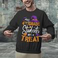 My 4th Grade Students Are a Treat Teacher Halloween Witch For Men Women Kids Unisex Sweatshirt, 4th Grade Teacher Sweatshirts, gift for family, gift for coworker My 4th Grade Students Are a Treat Teacher Halloween Witch For Men Women Kids Unisex Sweatshirt, 4th Grade Teacher Sweatshirts, gift for family, gift for coworker