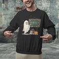67 Teacher Halloween Ghost Six Seven Meme Math Joke Unisex Sweatshirt, gift for family, gift for coworker