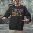 7th Grade Crew The Real Celebrities Of The Hallway Teacher Unisex Sweatshirt, gift for family, gift for coworker 7th Grade Crew The Real Celebrities Of The Hallway Teacher Unisex Sweatshirt, gift for family, gift for coworker