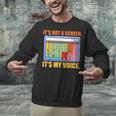 AAC Awareness AAC Teacher It's Not A Screen It's My Voice Men Women Unisex Sweatshirt, gift for family, gift for coworker AAC Awareness AAC Teacher It's Not A Screen It's My Voice Men Women Unisex Sweatshirt, gift for family, gift for coworker