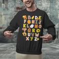 Alphabet Turkey Thanksgiving Costume Preschool Teacher Men Women Unisex Sweatshirt, gift for family, gift for coworker Alphabet Turkey Thanksgiving Costume Preschool Teacher Men Women Unisex Sweatshirt, gift for family, gift for coworker