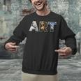 Art Artist Painting Teacher T Shirt Mona Lisa Great Wave For Men Women Unisex Sweatshirt, gift for family, gift for coworker