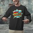 Art Is My Superpower Comic Artist Art Teacher Superhero Unisex Sweatshirt, gift for family, gift for coworker Art Is My Superpower Comic Artist Art Teacher Superhero Unisex Sweatshirt, gift for family, gift for coworker