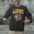 Autism Teacher Shirt I Teach Kindness Apple Puzzle Awareness Unisex Sweatshirt, gift for family, gift for coworker Autism Teacher Shirt I Teach Kindness Apple Puzzle Awareness Unisex Sweatshirt, gift for family, gift for coworker
