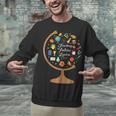 Awesome Teachers T Shirt Teaching Future Leaders Globe For Men Women Unisex Sweatshirt, gift for family, gift for coworker Awesome Teachers T Shirt Teaching Future Leaders Globe For Men Women Unisex Sweatshirt, gift for family, gift for coworker