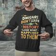Back To School Dinosaur Social Studies Teacher Student Unisex Sweatshirt, gift for family, gift for coworker Back To School Dinosaur Social Studies Teacher Student Unisex Sweatshirt, gift for family, gift for coworker