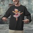 Ballet Dancer Gingerbread Christmas Dance Teacher Girl Women Unisex Sweatshirt, gift for family, gift for coworker