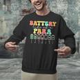 Battery Life Of A Para SPED Parapro Teacher Squad Unisex Sweatshirt, gift for family, gift for coworker