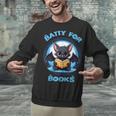 Batty About Books Lover Teacher Librarian Bookish Halloween For Men Women Kids Unisex Sweatshirt, gift for family, gift for coworker Batty About Books Lover Teacher Librarian Bookish Halloween For Men Women Kids Unisex Sweatshirt, gift for family, gift for coworker