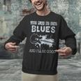 Blues Music Band Lover Vintage Guitar Teacher Blues Unisex Sweatshirt, gift for family, gift for coworker Blues Music Band Lover Vintage Guitar Teacher Blues Unisex Sweatshirt, gift for family, gift for coworker