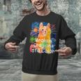 Broken Crayons Still Color Cat Teacher Unisex Sweatshirt, gift for family, gift for coworker Broken Crayons Still Color Cat Teacher Unisex Sweatshirt, gift for family, gift for coworker