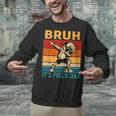 Bruh It's Field Day Teacher Happy Field Day Dabbing Boy Unisex Sweatshirt, gift for family, gift for coworker