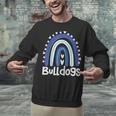 Bulldogs School Mascot Rainbow Teacher Lover Unisex Sweatshirt, gift for family, gift for coworker Bulldogs School Mascot Rainbow Teacher Lover Unisex Sweatshirt, gift for family, gift for coworker