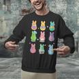 Bunny Reading Books Easter Day Librarian Teacher Book Unisex Sweatshirt, Easter Teacher Sweatshirts, gift for family, gift for coworker