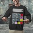 Calculator Math Teacher Halloween Costumes Women Men Adults Unisex Sweatshirt, gift for family, gift for coworker