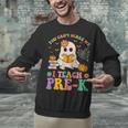 You Can't Scare Me I Teach Pre-k Teacher Halloween Ghost Men Women Kids Unisex Sweatshirt, gift for family, gift for coworker