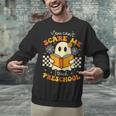You Can't Scare Me I Teach Preschool Teacher Halloween Ghost Unisex Sweatshirt, gift for family, gift for coworker You Can't Scare Me I Teach Preschool Teacher Halloween Ghost Unisex Sweatshirt, gift for family, gift for coworker