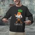 Carrate Karate Carrot Student Teacher Trainee Trainor Unisex Sweatshirt, gift for family, gift for coworker