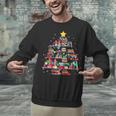 Christmas Library Tree Love Reading Books Nerd Teacher Unisex Sweatshirt, gift for family, gift for coworker Christmas Library Tree Love Reading Books Nerd Teacher Unisex Sweatshirt, gift for family, gift for coworker