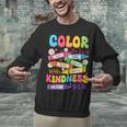 Color The World With Kindness Teachers Back To School Unisex Sweatshirt, gift for family, gift for coworker Color The World With Kindness Teachers Back To School Unisex Sweatshirt, gift for family, gift for coworker
