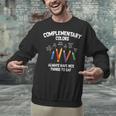 Complementary Colors Art Teacher Pun Shirt Unisex Sweatshirt, gift for family, gift for coworker
