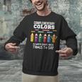 Complementary Colors Pun Artist Art Teacher T-Shirt Unisex Sweatshirt, gift for family, gift for coworker