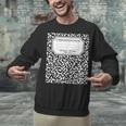 Composition Notebook Matching Group Halloween Teachers Unisex Sweatshirt, gift for family, gift for coworker