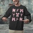 Coquette Bow Ballet Dance Teacher Coquette Women Dancing Unisex Sweatshirt, gift for family, gift for coworker Coquette Bow Ballet Dance Teacher Coquette Women Dancing Unisex Sweatshirt, gift for family, gift for coworker
