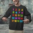 Counting 1-10 Learn To Count Number School Kids Teacher Unisex Sweatshirt, gift for family, gift for coworker