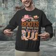 Cowboy Teacher These Boots Are Made-For Teaching School Unisex Sweatshirt, gift for family, gift for coworker Cowboy Teacher These Boots Are Made-For Teaching School Unisex Sweatshirt, gift for family, gift for coworker
