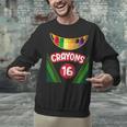 Crayon Box Fun Teacher Student Crayon Squad Halloween 2023 Unisex Sweatshirt, gift for family, gift for coworker Crayon Box Fun Teacher Student Crayon Squad Halloween 2023 Unisex Sweatshirt, gift for family, gift for coworker
