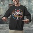 Cute Chaos Coordinator Teacher First Day Of School Unisex Sweatshirt, gift for family, gift for coworker