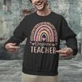 Cute Daycare Teacher Rainbow Leopard Print Childcare Worker Unisex Sweatshirt, gift for family, gift for coworker Cute Daycare Teacher Rainbow Leopard Print Childcare Worker Unisex Sweatshirt, gift for family, gift for coworker