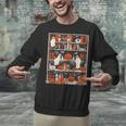 Cute Ghost Book Reading Books Lover Spooky Teacher Halloween Unisex Sweatshirt, gift for family, gift for coworker