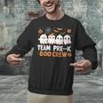 Cute Ghosts Pre-K Boo Crew Teachers Halloween Party Team For Men Women Kids Unisex Sweatshirt, gift for family, gift for coworker