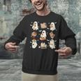 Cute Ghosts Reading Book Bookworm Halloween History Teacher Unisex Sweatshirt, History Teacher Sweatshirts, gift for family, gift for coworker Cute Ghosts Reading Book Bookworm Halloween History Teacher Unisex Sweatshirt, History Teacher Sweatshirts, gift for family, gift for coworker