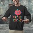 Cute Maestra Teacher Unisex Sweatshirt, gift for family, gift for coworker