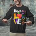 Cute Teach Love And Inspire Men Women Teacher Unisex Sweatshirt, gift for family, gift for coworker