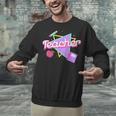 Cute Teacher Shirt 80's 90's Style Retro Old School Teacher For Men Women Unisex Sweatshirt, gift for family, gift for coworker Cute Teacher Shirt 80's 90's Style Retro Old School Teacher For Men Women Unisex Sweatshirt, gift for family, gift for coworker