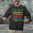 Daycare Children Childcare Provider Teacher PreK Nursery Unisex Sweatshirt, gift for family, gift for coworker Daycare Children Childcare Provider Teacher PreK Nursery Unisex Sweatshirt, gift for family, gift for coworker