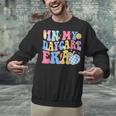 In My Daycare Era Groovy Teacher Daycare First Day Of School Unisex Sweatshirt, Groovy Teacher Sweatshirts, gift for family, gift for coworker