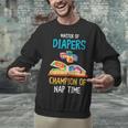 Daycare Provider Master Of Diapers Childcare Teacher Unisex Sweatshirt, gift for family, gift for coworker