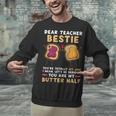 Dear Teacher Bestie You'Re Totally My Jam Shirt Kids Unisex Sweatshirt, gift for family, gift for coworker